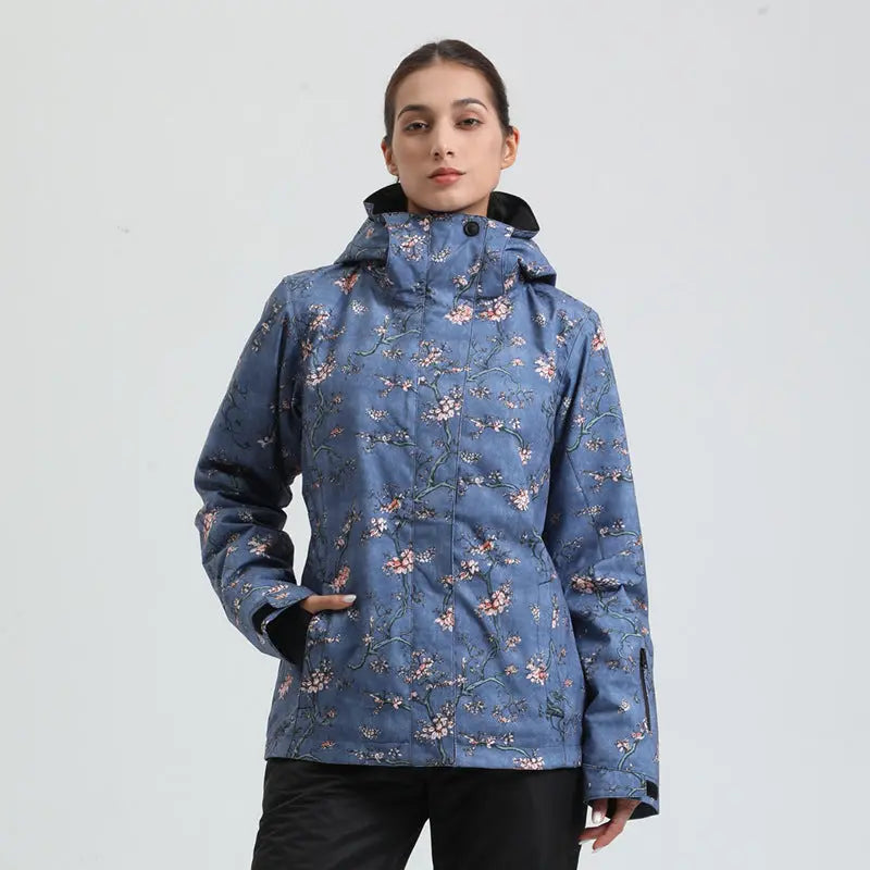 Women Quilted Thicken Ski Jacket 2025 New Snowboarding Jacket