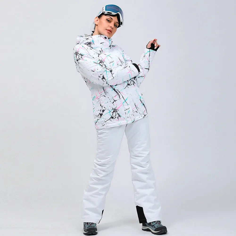Comfortable Hooded Snow Coat Winter Waterproof Ski Tops