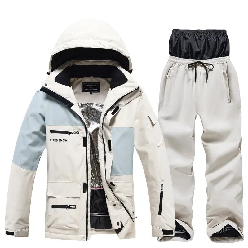 Hotian Women's Snow Jacket & Bib Pants
