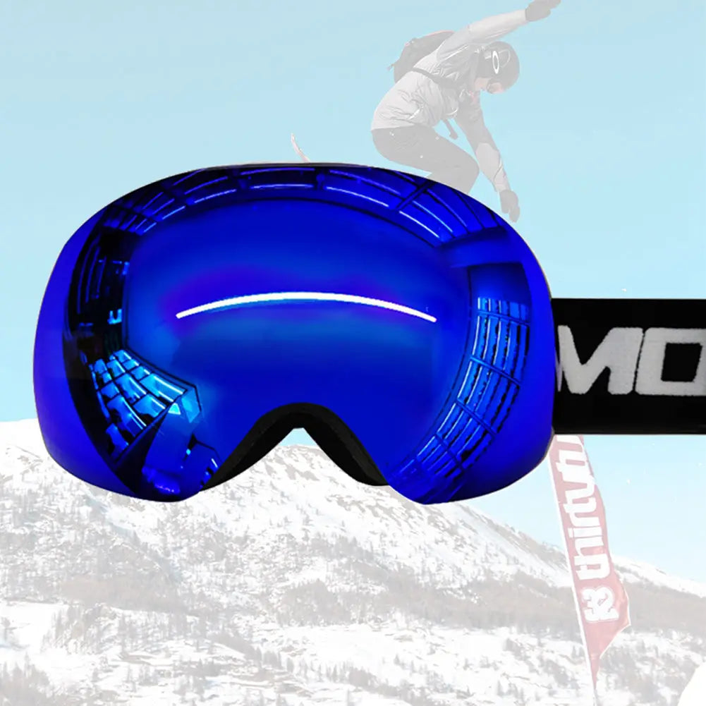 Hotian Dual Lens Mirrored Snow Goggles