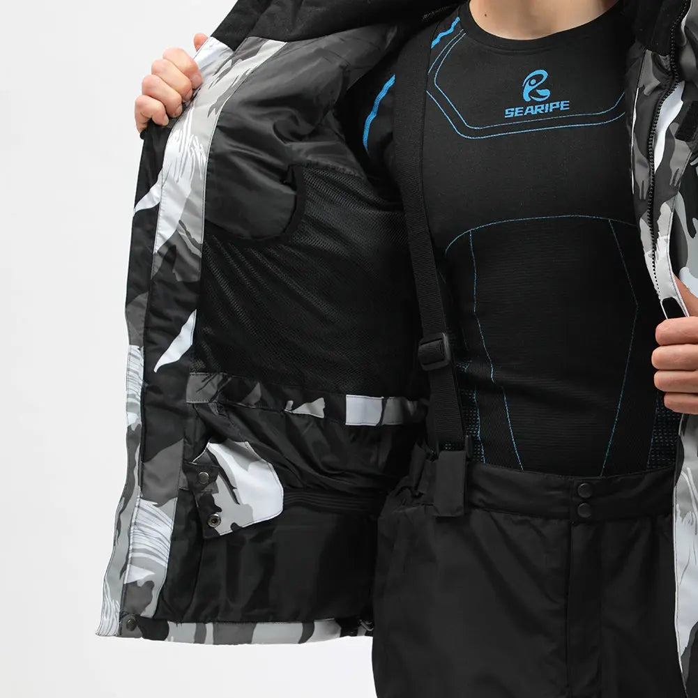 Hotian Men Insulated Skiing Shell Jacket
