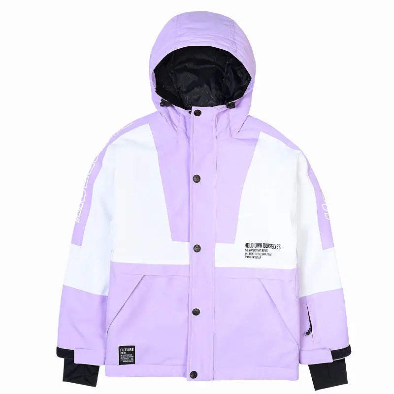 2024 Winter Button-up Snow Jacket Warm Sports Costumes