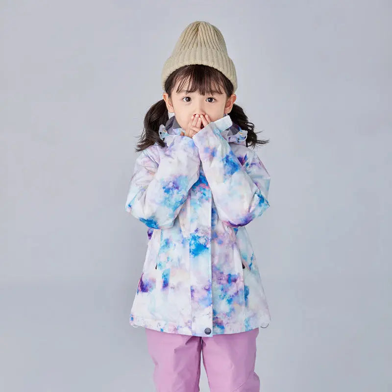 Hotian Boys Colorful Winter Warm Snowboard Ski Jacket