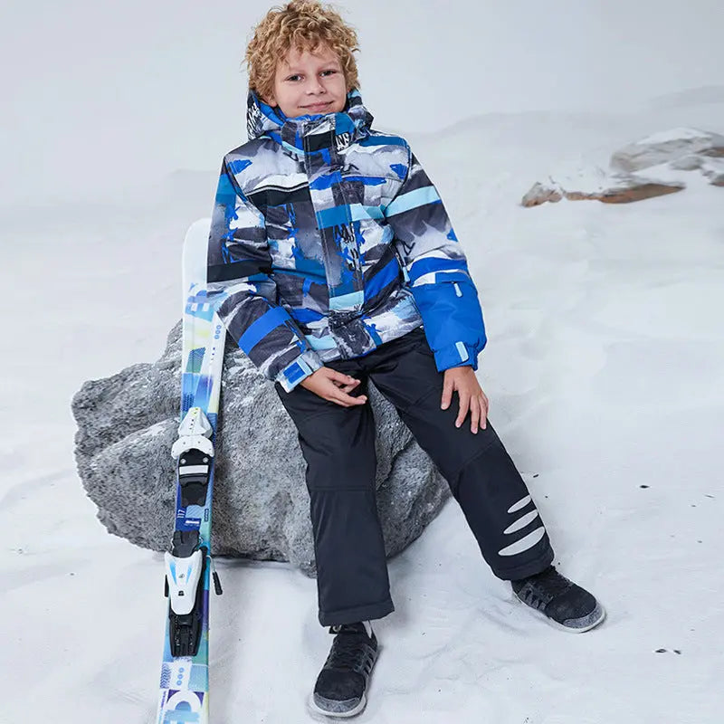 2025 Winter Outdoor Snow Jacket & Bibs Pants for Children