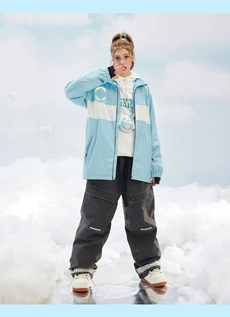Cute Nandn Ski Snowboarding Jacket 2025 Winter Sports Coat