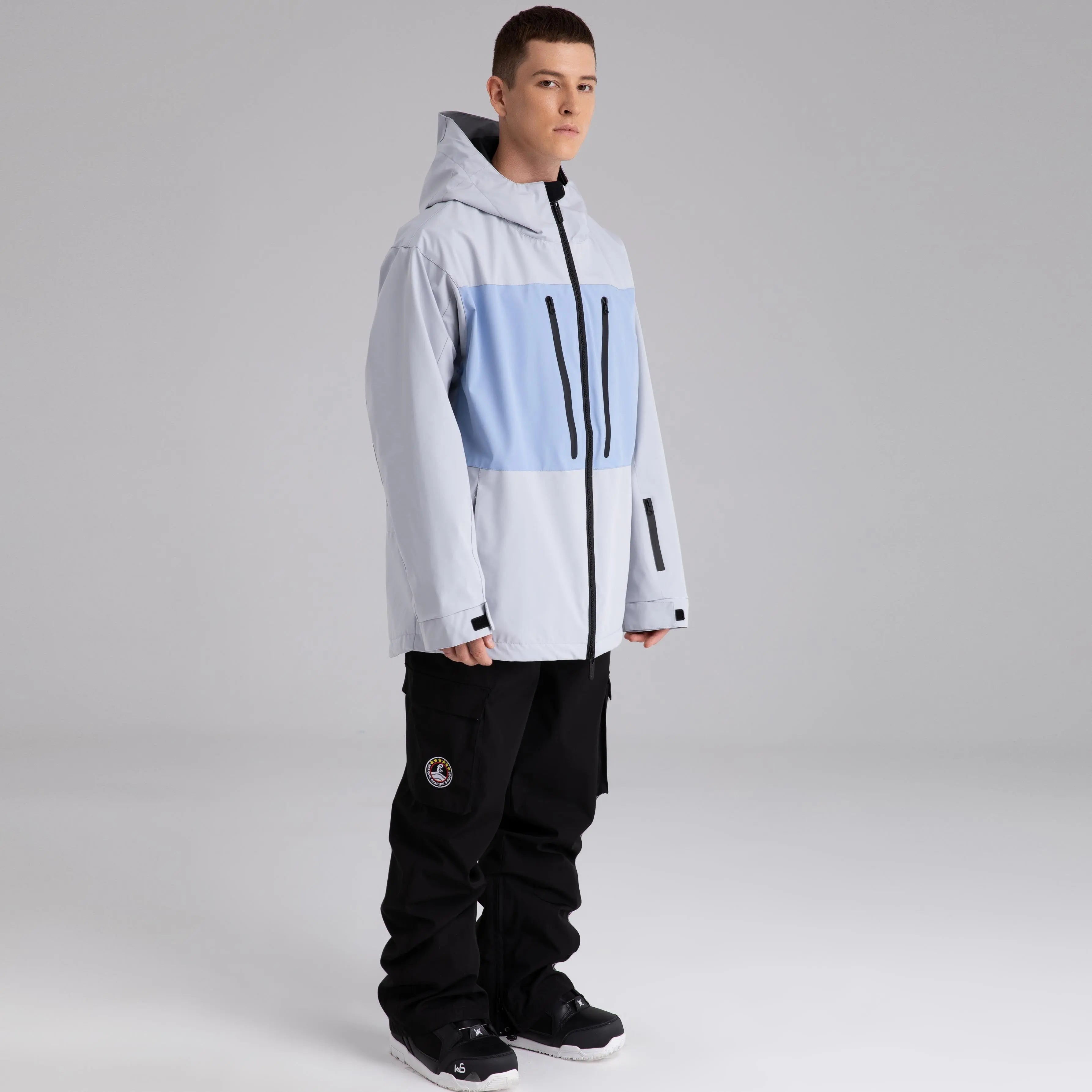 Male Outdoor Ski Shell Jacket Insulated Snow Tops