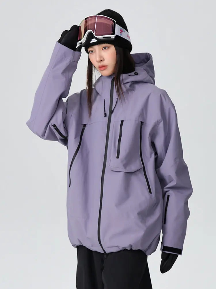Winter Windproof Baggy Snow Jacket Mountain Pro All-Terrain Coat