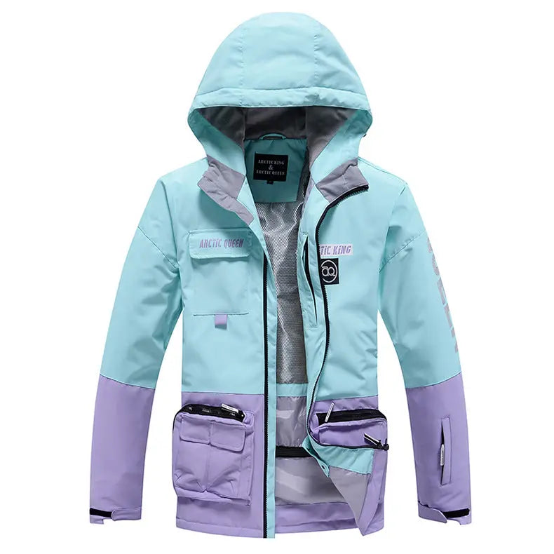 Hotian Men Ski Insulated Cargo Jacket Waterproof&nbsp;Outdoor Coat