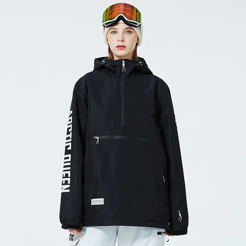 Designer Ski jackets for Couple Youngth Athletic Half-zip Ski Hoodies