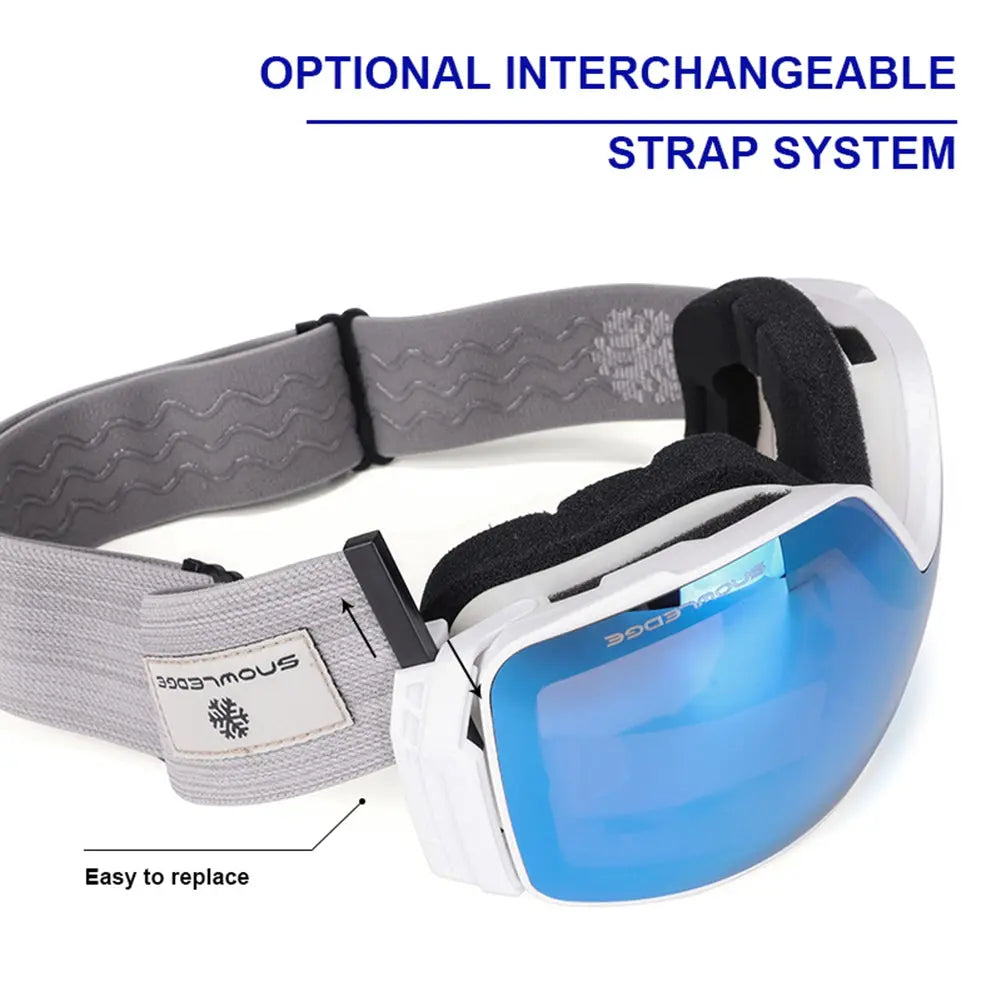 Hotian OTG Snowboard Goggles Dual-layer Lens