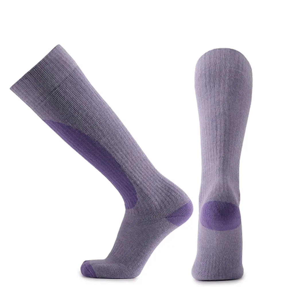 Contrast Color Ski Socks