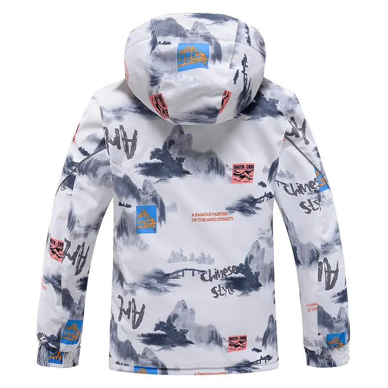Children Ski Snowboarding Bibs Pants & Jacket Waterproof&nbsp;Outwear