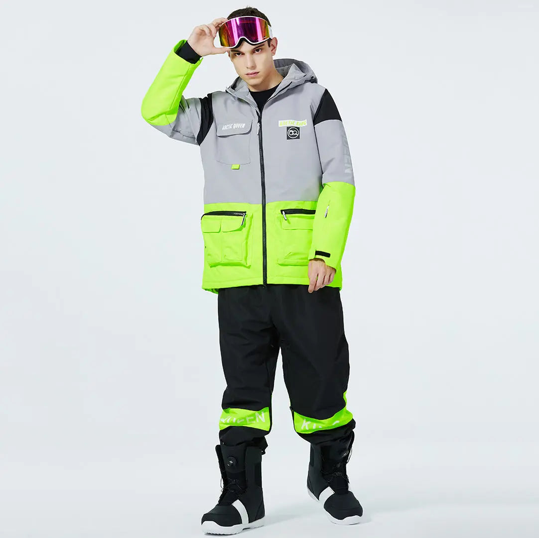 Adult Ski Insulated Cargo Jacket & Jogger Pants&nbsp;Downhill Diva Suits&nbsp;