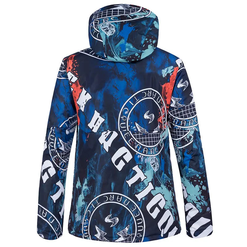 Detachable Hooded Men Ski Snowboard Jacket