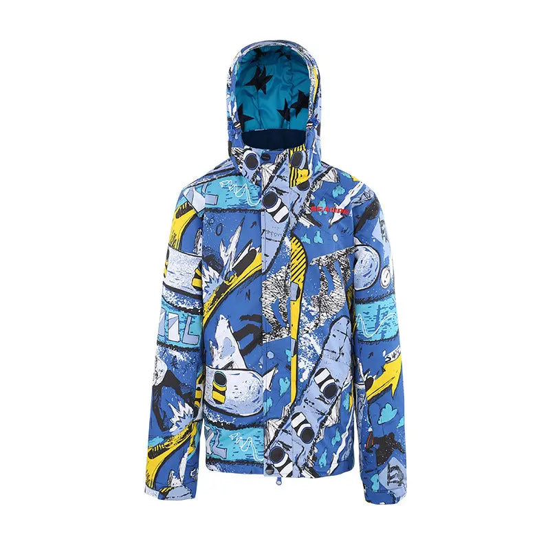 Hotian Boys Colorful Winter Warm Snowboard Ski Jacket